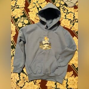 Child’s Hoodie, Lake scene. Psalms 84:11, size S
